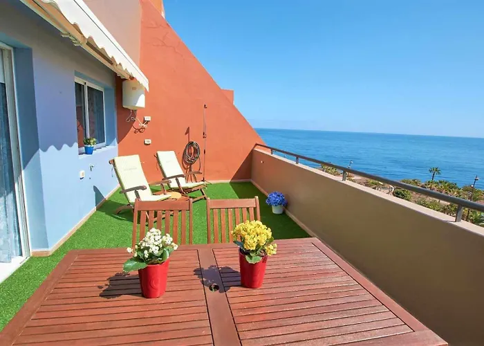 Bonita Vivienda Con Vistas Al Mar Playawifi Apartamento Radazul