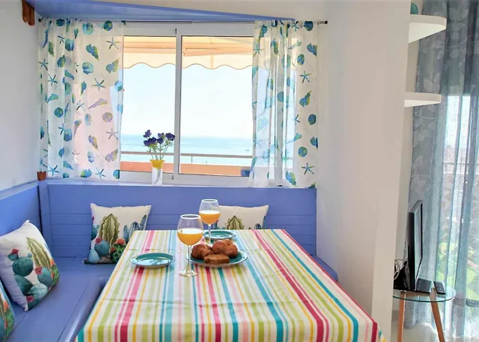 Apartamento Bonita Vivienda Con Vistas Al Mar Playawifi *