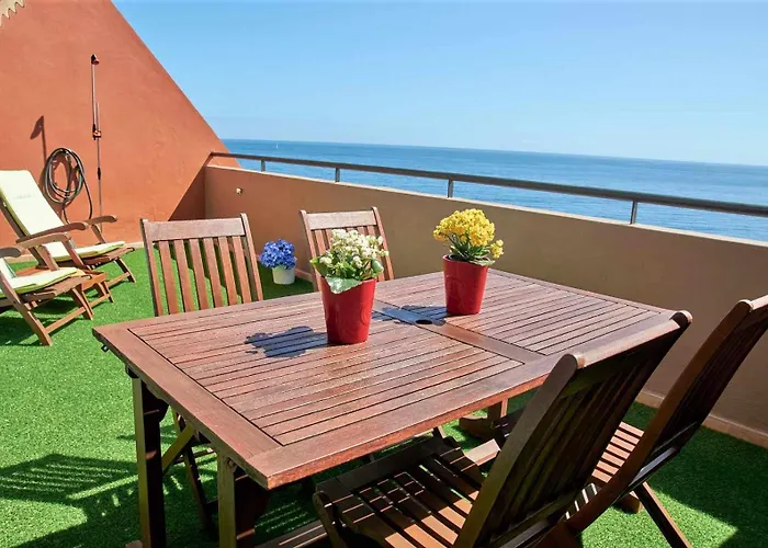 Apartament Bonita Vivienda Con Vistas Al Mar Playawifi *