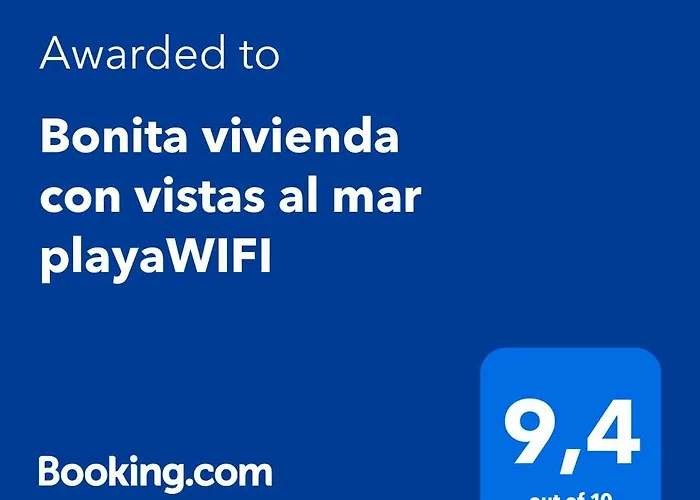 Bonita Vivienda Con Vistas Al Mar Playawifi 公寓