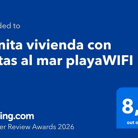 Bonita Vivienda Con Vistas Al Mar Playawifi Apartman *